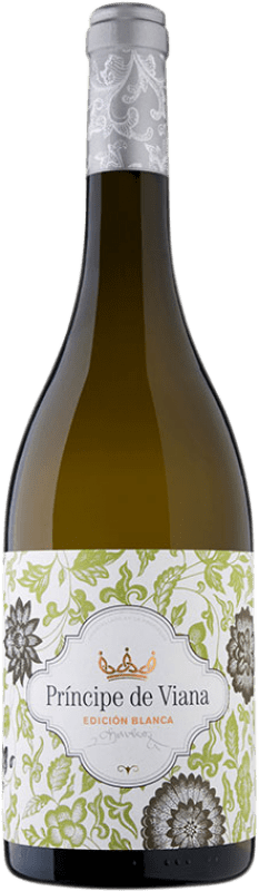 7,95 € | 白酒 Príncipe de Viana Edición Blanca D.O. Navarra 纳瓦拉 西班牙 Chardonnay, Sauvignon White 75 cl