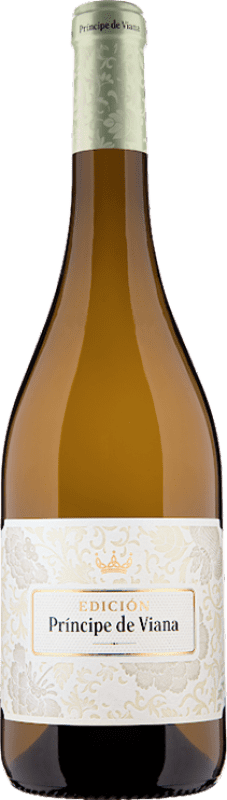 Kostenloser Versand | Weißwein Príncipe de Viana Edición Blanca D.O. Navarra Navarra Spanien Chardonnay, Sauvignon Weiß 75 cl