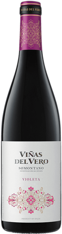 Бесплатная доставка | Красное вино Viñas del Vero Violeta D.O. Somontano Арагон Испания Syrah, Grenache 75 cl