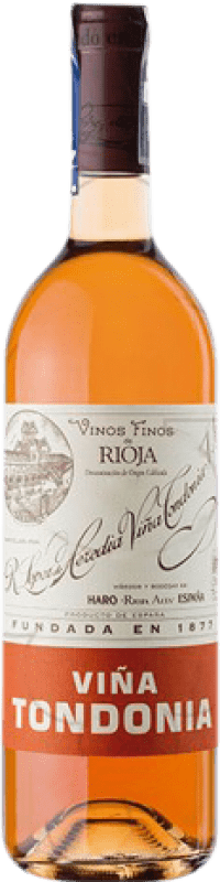 43,95 € | Vinho rosé López de Heredia Viña Tondonia Grande Reserva D.O.Ca. Rioja La Rioja Espanha Tempranillo, Grenache, Macabeo 75 cl