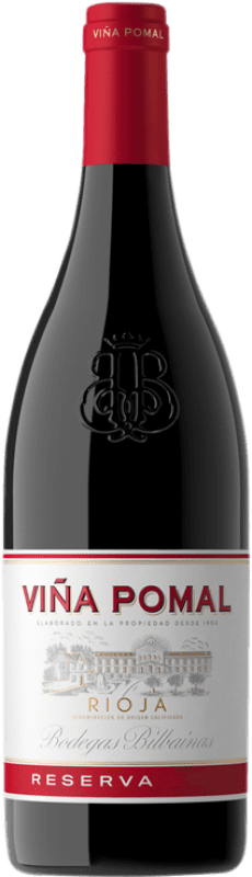 59,95 € Free Shipping | Red wine Bodegas Bilbaínas Viña Pomal Reserve D.O.Ca. Rioja Magnum Bottle 1,5 L