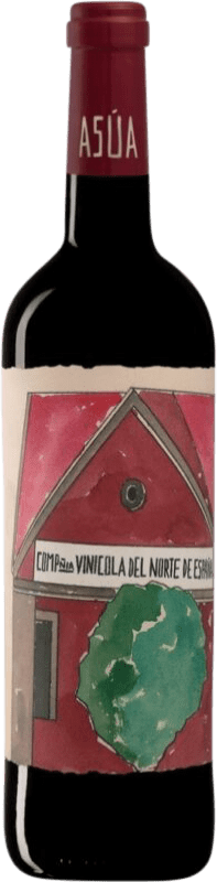 7,95 € | Red wine Norte de España - CVNE Asua Aged D.O.Ca. Rioja The Rioja Spain Tempranillo, Grenache, Graciano, Mazuelo, Carignan 75 cl