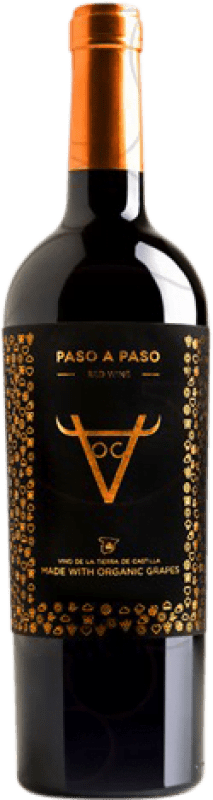 Бесплатная доставка | Красное вино Volver Paso a Paso Orgánico D.O. La Mancha Castilla la Mancha y Madrid Испания Tempranillo 75 cl