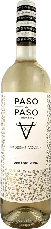 19,95 € Бесплатная доставка | Белое вино Volver Paso a Paso Orgánico Молодой I.G.P. Vino de la Tierra de Castilla