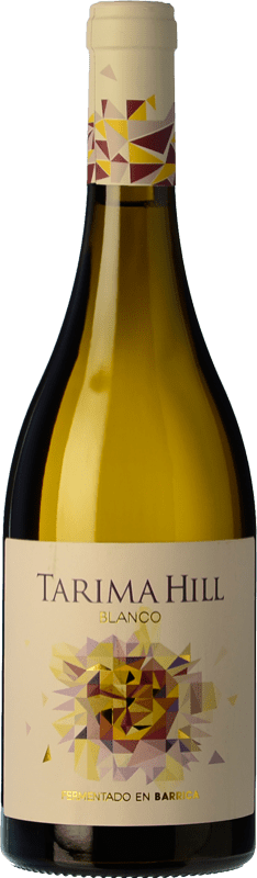 12,95 € | Vino blanco Volver Tarima Hill Fermentado en Barrica Crianza D.O. Alicante Levante España Chardonnay, Merseguera 75 cl