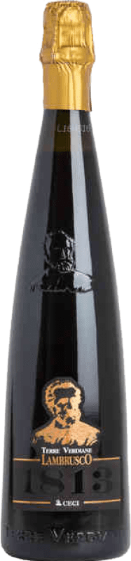 Kostenloser Versand | Roter Sekt Ceci Terre Verdiane I.G.T. Emilia Romagna Italien Lambrusco 75 cl