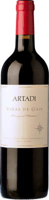 Бесплатная доставка | Красное вино Artadi Viñas de Gain Crianza — Крианса D.O.Ca. Rioja Ла-Риоха Испания Tempranillo — Темпранильо Eco — Эко Био Органический 75 cl