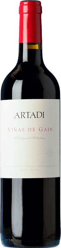 24,95 € Free Shipping | Red wine Artadi Viñas de Gain Crianza D.O.Ca. Rioja The Rioja Spain Tempranillo Bottle 75 cl