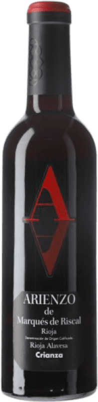 4,95 € Free Shipping | Red wine Marqués de Riscal Arienzo de Riscal Crianza D.O.Ca. Rioja The Rioja Spain Tempranillo, Graciano, Mazuelo, Carignan Half Bottle 37 cl