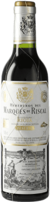 10,95 € | 红酒 Marqués de Riscal 预订 D.O.Ca. Rioja 拉里奥哈 西班牙 Tempranillo, Graciano, Mazuelo, Carignan 半瓶 37 cl