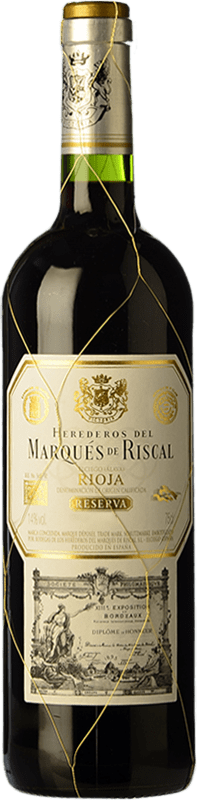 Kostenloser Versand | Rotwein Marqués de Riscal Reserve — Gereift D.O.Ca. Rioja La Rioja Spanien Tempranillo, Graciano, Mazuelo, Cariñena — Carignan Halbflasche 37 cl Kostenloser Versand | Rotwein Marqués de Riscal Reserve — Gereift D.O.Ca. Rioja La Rioja Spanien Tempranillo, Graciano, Mazuelo, Cariñena — Carignan Halbflasche 37 cl