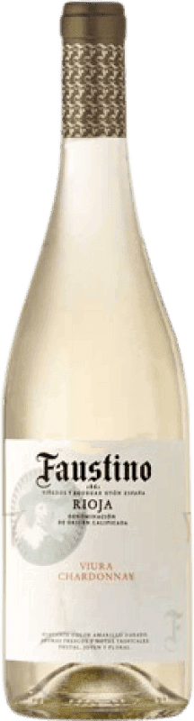 9,95 € Бесплатная доставка | Белое вино Faustino молодое D.O.Ca. Rioja