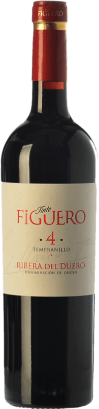 37,95 € 送料無料 | 赤ワイン Figuero 4 Meses オーク D.O. Ribera del Duero マグナムボトル 1,5 L