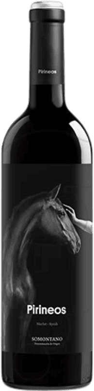 5,95 € | Red wine Pirineos D.O. Somontano Aragon Spain Merlot, Syrah Bottle 75 cl