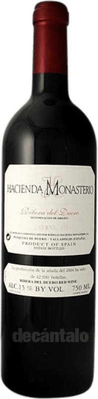 88,95 € 免费送货 | 红酒 Hacienda Monasterio 预订 D.O. Ribera del Duero 瓶子 Magnum 1,5 L