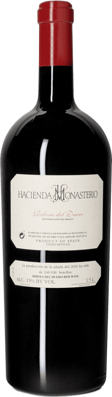 88,95 € Kostenloser Versand | Rotwein Hacienda Monasterio Reserve D.O. Ribera del Duero Magnum-Flasche 1,5 L