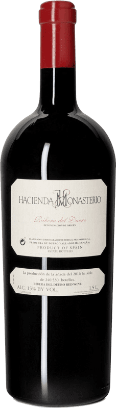 93,95 € | Red Wine Hacienda Monasterio Reserve — Aged D.O. Ribera del Duero Castilla y León Spain Tempranillo, Cabernet Sauvignon Magnum Bottle 1,5 L