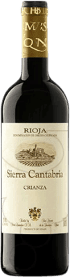 Kostenloser Versand | Rotwein Sierra Cantabria Alterung D.O.Ca. Rioja La Rioja Spanien Tempranillo, Graciano Halbe Flasche 37 cl