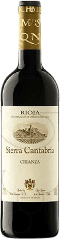 56,95 € Free Shipping | Red wine Sierra Cantabria Aged D.O.Ca. Rioja Half Bottle 37 cl