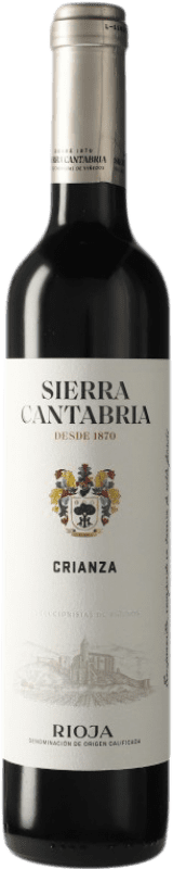 10,95 € Бесплатная доставка | Красное вино Sierra Cantabria старения D.O.Ca. Rioja бутылка Medium 50 cl