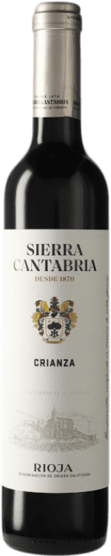 10,95 € Free Shipping | Red wine Sierra Cantabria Aged D.O.Ca. Rioja Medium Bottle 50 cl