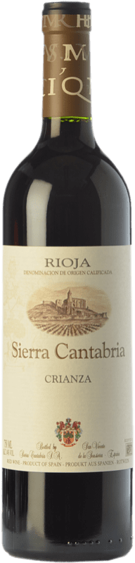 11,95 € Free Shipping | Red wine Sierra Cantabria Aged D.O.Ca. Rioja Medium Bottle 50 cl