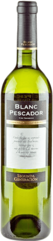 Free Shipping | White wine Perelada & Chivite Segona Generació Pescador Young D.O. Catalunya Catalonia Spain Grenache White, Sauvignon White 75 cl