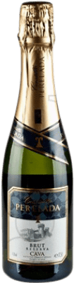 5,95 € | 白起泡酒 Perelada 香槟 预订 D.O. Cava 加泰罗尼亚 西班牙 Macabeo, Xarel·lo, Parellada 半瓶 37 cl
