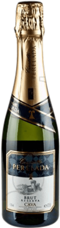 8,95 € 送料無料 | 白スパークリングワイン Perelada Brut 予約 D.O. Cava ハーフボトル 37 cl