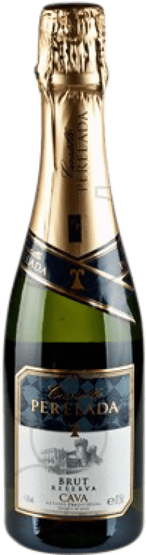 8,95 € Envoi gratuit | Vin Mousseux Blanc Perelada & Chivite Brut Réserve D.O. Cava Demi- Bouteille 37 cl