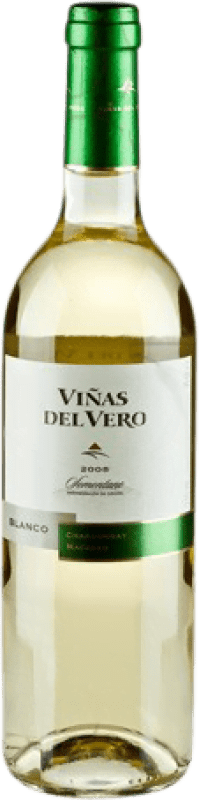 5,95 € Free Shipping | White wine Viñas del Vero Joven D.O. Somontano Aragon Spain Macabeo, Chardonnay Bottle 75 cl