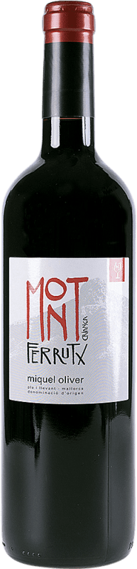 9,95 € | Red Wine Miquel Oliver Mont Ferrutx Crianza — Aged D.O. Pla i Llevant Balearic Islands Spain 75 cl