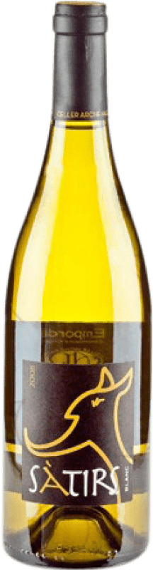 7,95 € Free Shipping | White wine Arché Pagés Satirs Crianza D.O. Empordà Catalonia Spain Bottle 75 cl