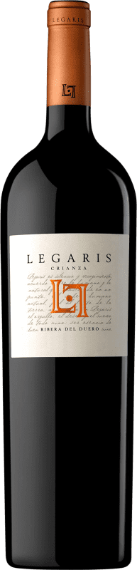 57,95 € 免费送货 | 红酒 Legaris 岁 D.O. Ribera del Duero 瓶子 Magnum 1,5 L