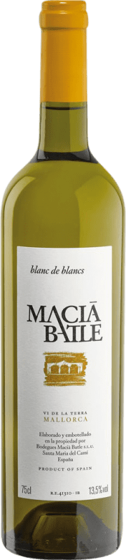 14,95 € | Vin blanc Macià Batle Blanc de Blancs Jeune D.O. Binissalem Îles Baléares Espagne Chardonnay, Prensal Blanco 75 cl