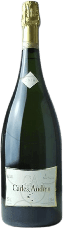 32,95 € | White sparkling Carles Andreu Brut Nature Reserva D.O. Cava Catalonia Spain Macabeo, Chardonnay, Parellada Magnum Bottle 1,5 L