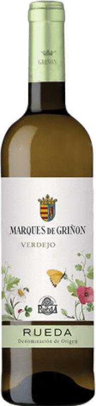 12,95 € Бесплатная доставка | Белое вино Marqués de Griñón молодое D.O. Rueda Бутылка Магнум 1,5 L