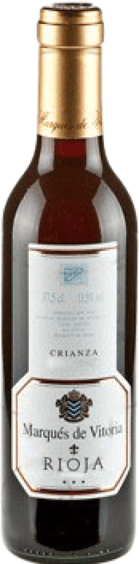 4,95 € Free Shipping | Red wine Marqués de Vitoria Aged D.O.Ca. Rioja Half Bottle 37 cl