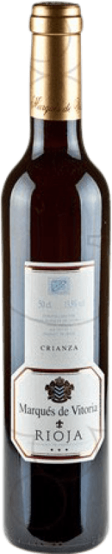 4,95 € Free Shipping | Red wine Marqués de Vitoria Aged D.O.Ca. Rioja Medium Bottle 50 cl