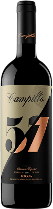 53,95 € Kostenloser Versand | Rotwein Campillo 57 Große Reserve — Lange Reifung D.O.Ca. Rioja