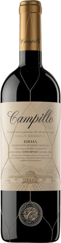 41,95 € Free Shipping | Red wine Campillo Grand Reserve D.O.Ca. Rioja