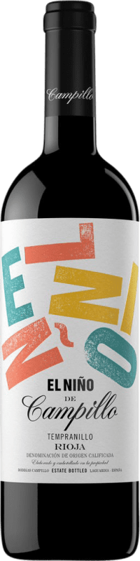 Бесплатная доставка | Красное вино Campillo El Niño D.O.Ca. Rioja Ла-Риоха Испания Tempranillo — Темпранильо, Graciano — Грасиано 75 cl