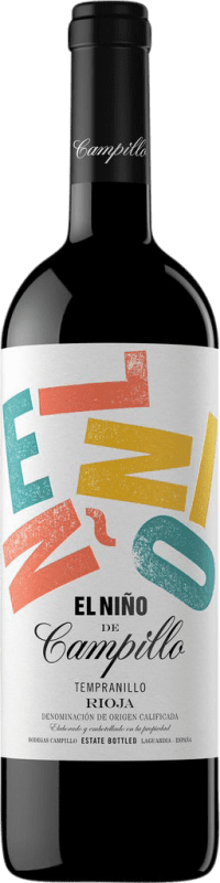 Kostenloser Versand | Rotwein Campillo El Niño D.O.Ca. Rioja La Rioja Spanien Tempranillo, Graciano 75 cl