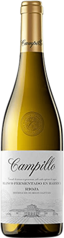 8,95 € | Vin blanc Campillo Fermentat Barrica Crianza D.O.Ca. Rioja La Rioja Espagne Macabeo 75 cl