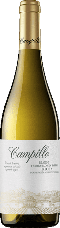 8,95 € | White wine Campillo Fermentat Barrica Aged D.O.Ca. Rioja The Rioja Spain Macabeo Bottle 75 cl