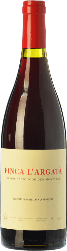 29,95 € Free Shipping | Red wine Joan d'Anguera Finca l'Argata Crianza D.O. Montsant Catalonia Spain Syrah, Grenache Bottle 75 cl