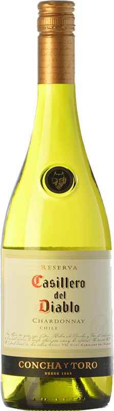 9,95 € | Vinho branco Concha y Toro Casillero del Diablo Jovem Chile Chardonnay 75 cl