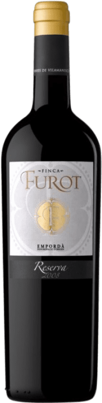 15,95 € | Red wine Oliveda Furot Reserve D.O. Empordà Catalonia Spain Merlot, Grenache, Cabernet Sauvignon Bottle 75 cl