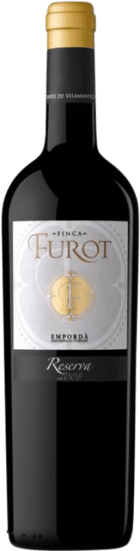 15,95 € | Vin rouge Oliveda Furot Réserve D.O. Empordà Catalogne Espagne Merlot, Grenache, Cabernet Sauvignon 75 cl