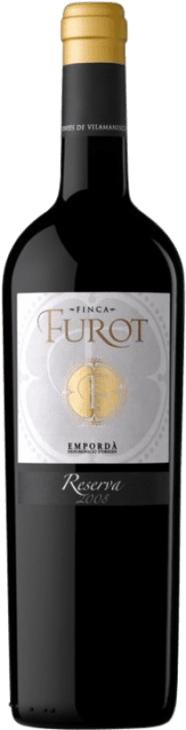 23,95 € Envio grátis | Vinho tinto Oliveda Furot Reserva D.O. Empordà